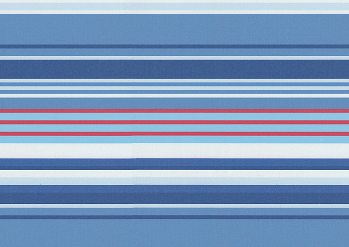 Stripy (Blackout), Blue - Roller Blind - Image 6